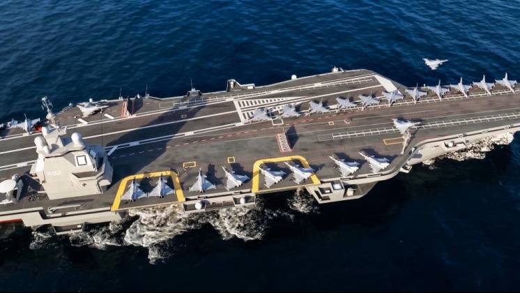 Imagen digital del nuevo �France Libre�. (Naval Group)