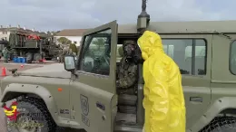 As� emplea los medios de descontaminaci�n NBQ el Ej�rcito de Tierra