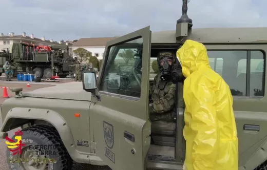 As� emplea los medios de descontaminaci�n NBQ el Ej�rcito de Tierra