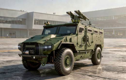 El SCATA en una de las versiones propuestas, en este caso SHORAD (Texelis)