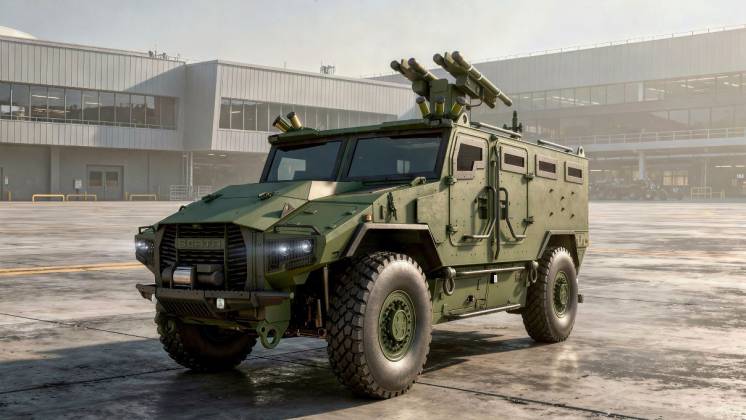 El SCATA en una de las versiones propuestas, en este caso SHORAD (Texelis)