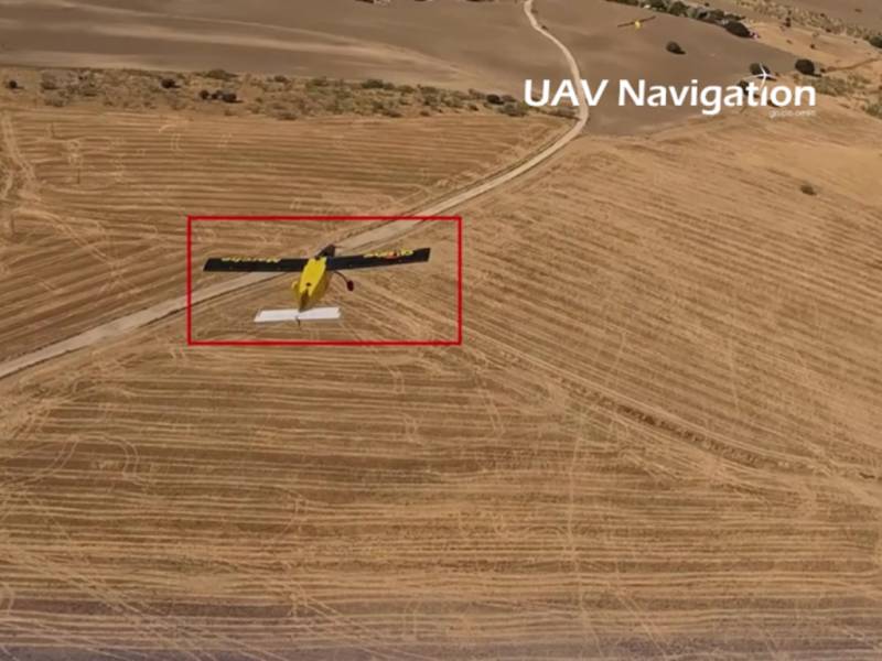 Captura de un UAV mediante los sistemas de otro UAV (UAV Navigation) 