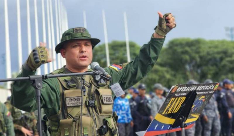 El mayor general Rafael David Prieto Mart�nez nuevo Comandante Estrat�gico Operacional de la FANB. (Cr�dito: CEOFANB)