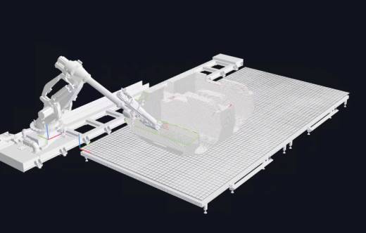 Simulaci�n proceso de impresi�n del m�dulo de defensa de punto.