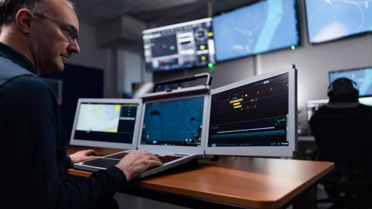 El sistema permite a las armadas actuar con rapidez, proteger infraestructuras cr�ticas. (Thales)