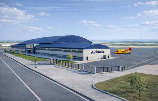 El nuevo hangar que se construir� en Albacete (Avincis)