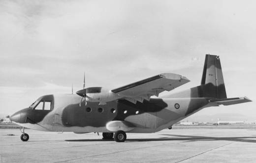 El prototipo del �Aviocar�, matriculado XT.12-1. (foto Ej�rcito del Aire y del Espacio)
