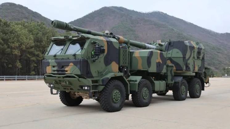 La imagen del nuevo K9 MH (Defencesecurityasia)