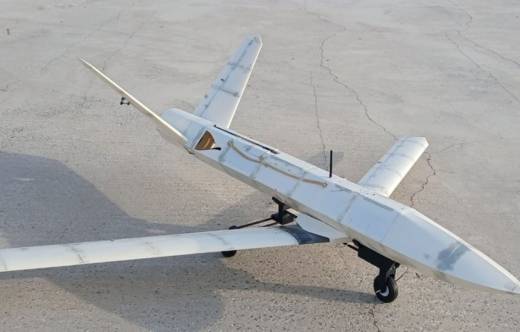 Uno de los UAVs desarrollados durante la tesis (Jes�s Mart�n)