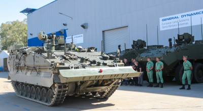 Un veh�culo de zapadores Castor en las instalaciones de Alcal� de Guadaira (Ministerio de Defensa)
