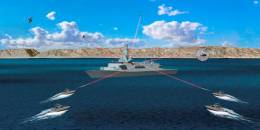 Los sistemas de armas que generan l�seres de alta potencia pueden ser id�neos para contrarrestar amenazas a�reas de lo m�s variado. (MBDA) 