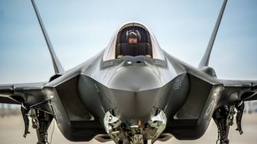 Avi�n de combate Lockheed Martin F‑35A Lightning II. (Cr�ditos: USAF) 