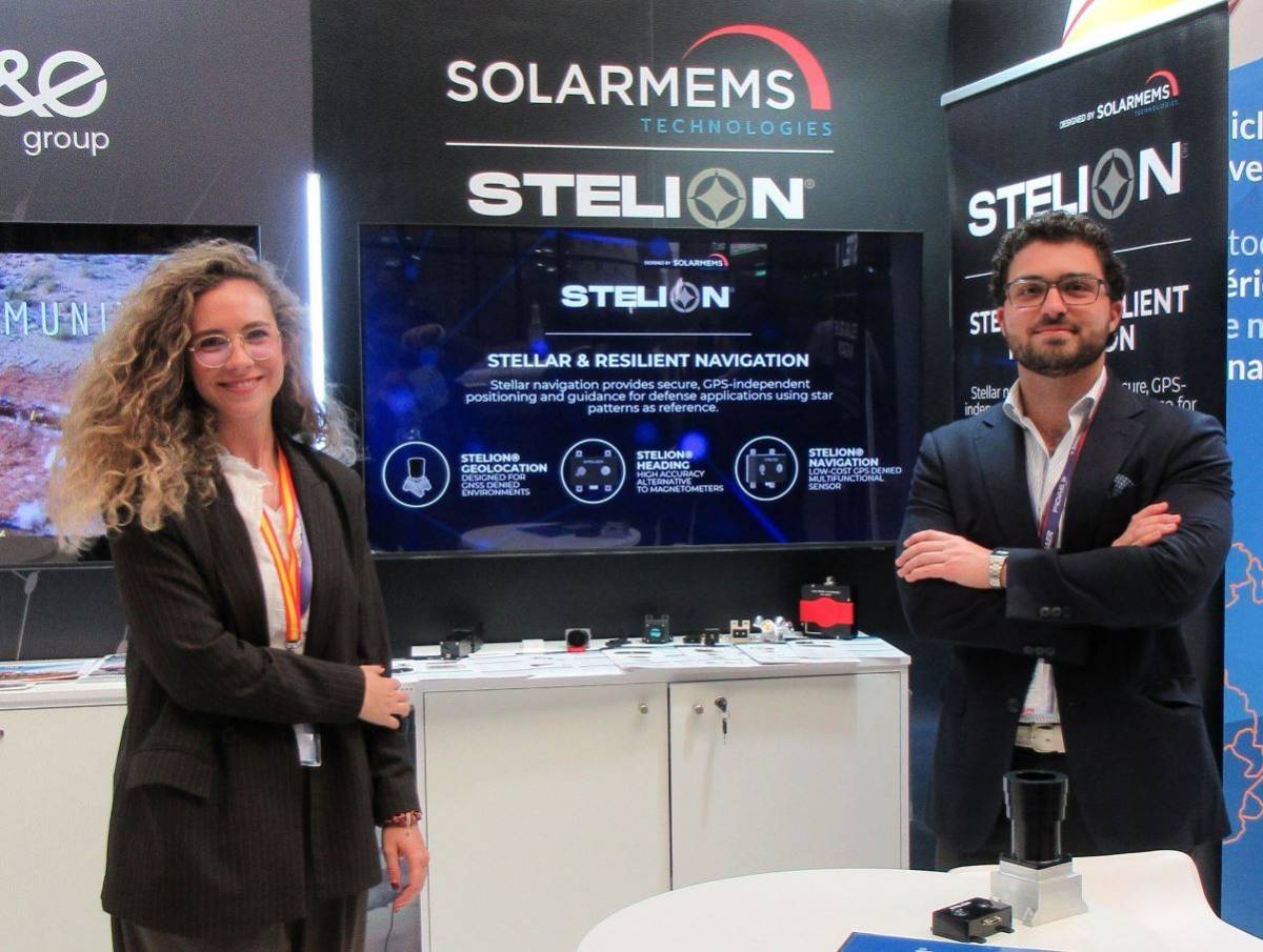 In�s Perez Maseda, responsable de desarrollo de negocio y �lvaro L�pez Olea, ingeniero de proyectos hardware y software (autor)