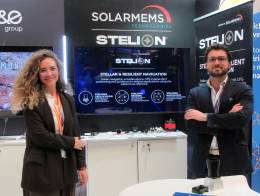 In�s Perez Maseda, responsable de desarrollo de negocio y �lvaro L�pez Olea, ingeniero de proyectos hardware y software (autor)