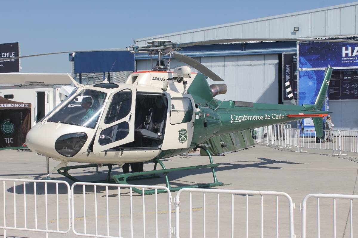 Airbus H125 de Carabineros de Chile.