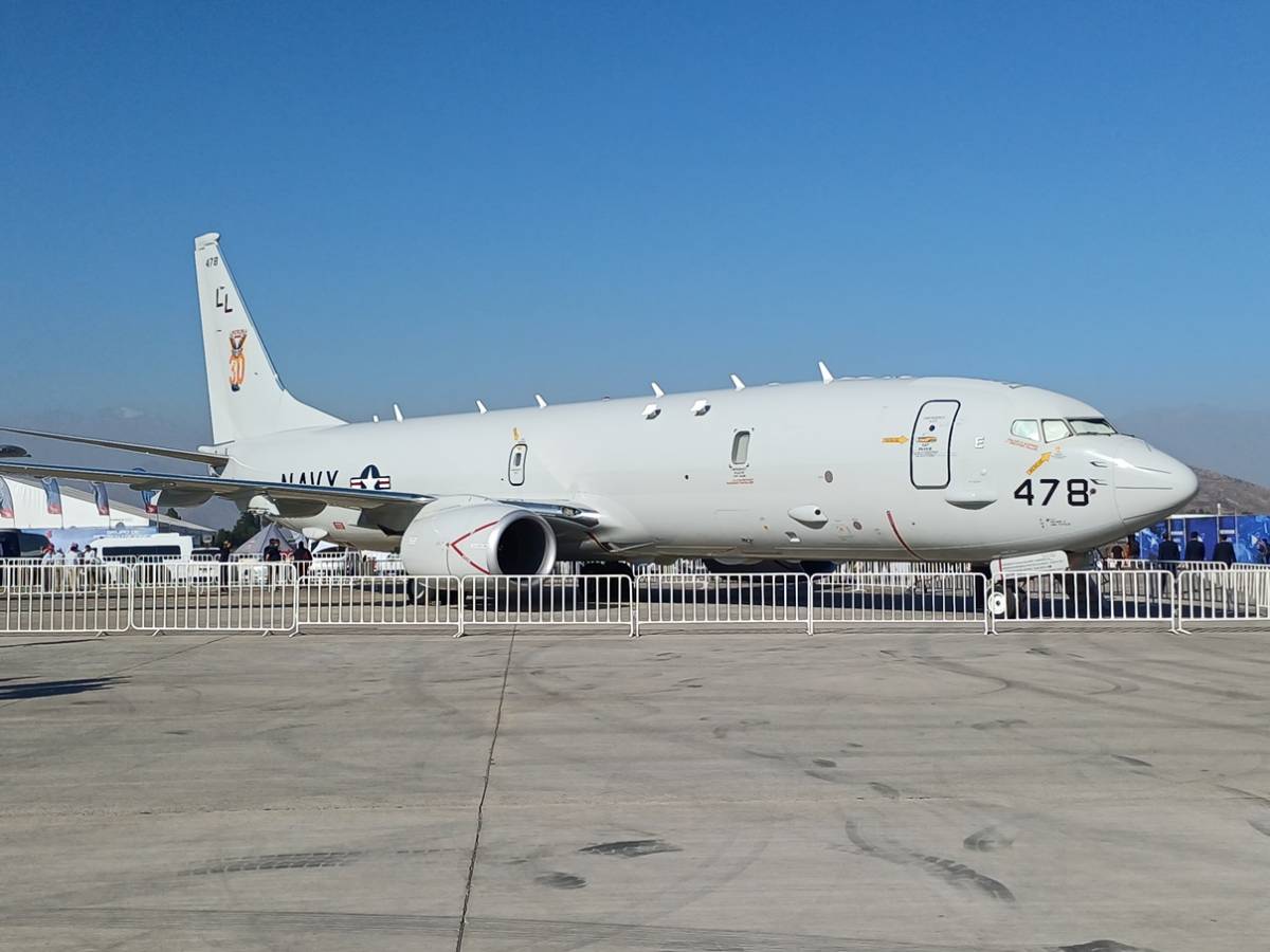 Boeing P-8A Poseidon de la US Navy.