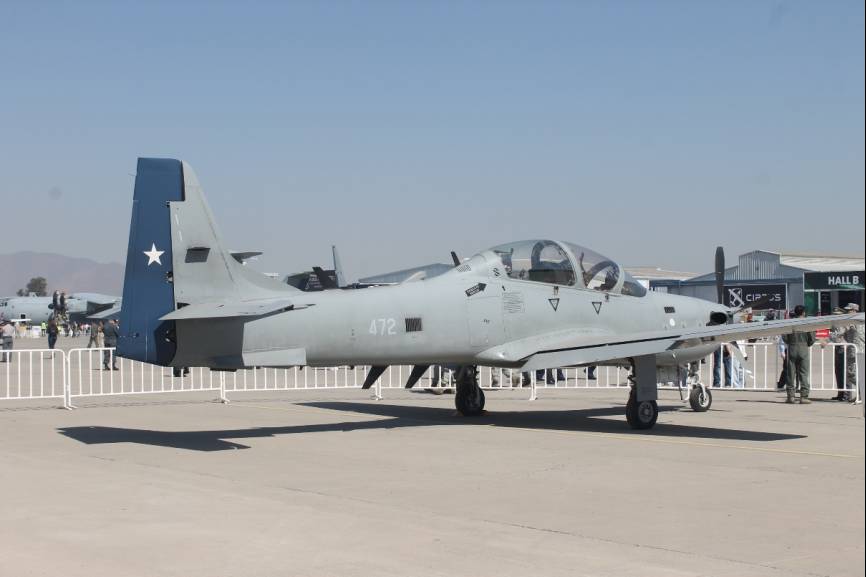 A-29B Super Tucano del Grupo de Aviacion N° 1.