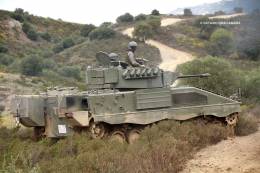 M�s de una decena de los VCI Pizarro se encuadrar�n en un SGT del Ej�rcito de Tierra para trabajar, codo con codo, con tropas de l�Arm�e de Terre francesa. (Octavio D�ez C�mara)