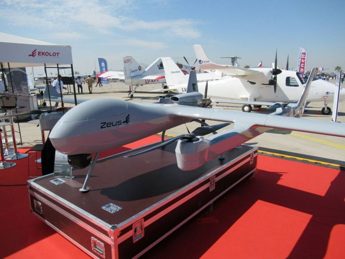 UAV ZEUS de Ekolot Aerospace & Defense.