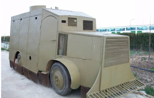 El �Tiznado� propiedad de Epocauto-Vicente Pav�a. (foto No s�lo Militaria)