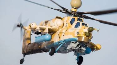 Helic�ptero argelino Mi-28 Havoc.