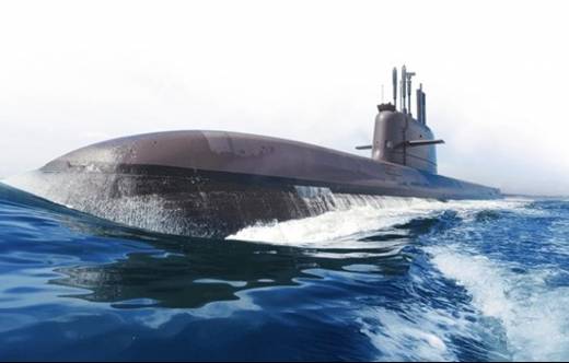 Submarino KSS-III de Ocean Hanwha.