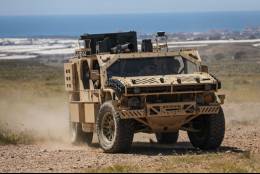 El Flyer con Alakran durante las pruebas (Ej�rcito de Tierra)