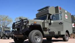 Veh�culo Agrale Marru� del Ej�rcito Uruguayo 