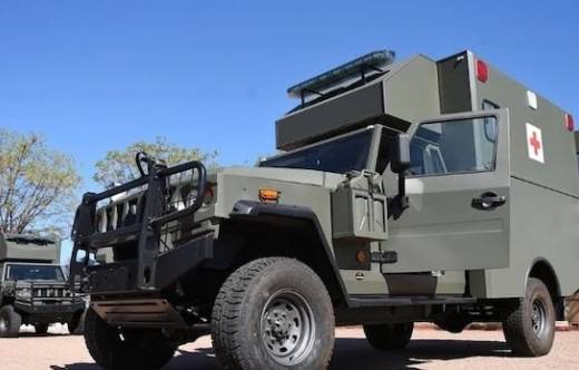 Veh�culo Agrale Marru� del Ej�rcito Uruguayo 