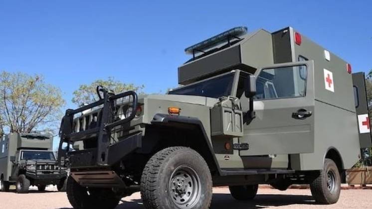 Veh�culo Agrale Marru� del Ej�rcito Uruguayo 