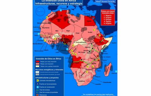 Inversiones de China en �frica.