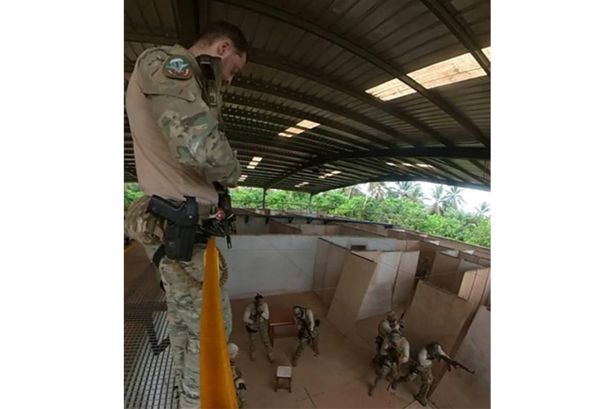 Desarrollo de procedimientos t�cticos de combate en espacios cerrados en �Flintlock 26�.