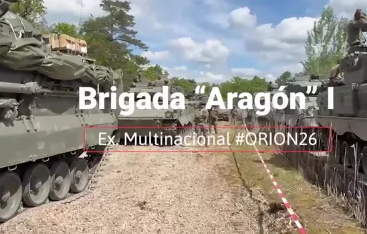 La Brigada �Arag�n� I en el ejercicio multinacional ORION26 del Ej�rcito de Tierra franc�s
