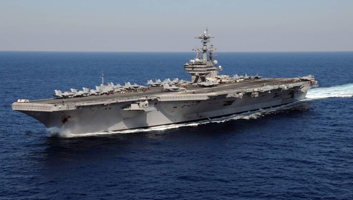 El portaaviones USS �George H.W. Bush� es el �ltimo que acaba de ponerse a las �rdenes del CENTCOM. (foto US Navy)