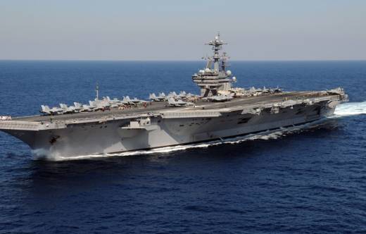 El portaaviones USS �George H.W. Bush� es el �ltimo que acaba de ponerse a las �rdenes del CENTCOM. (foto US Navy)