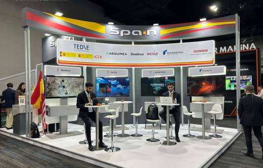 El pabell�n de Espa�a, coordinado por TEDAE, en la feria DSA & NATSEC 2026(Octavio D�ez C�mara)