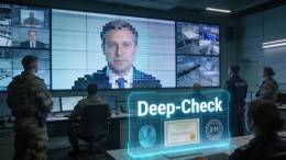 Imagen generada mediante IA como ejemplo de deepfake.