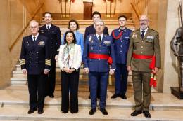 Acto de toma de posesi�n del teniente general Jer�nimo Dom�nguez
