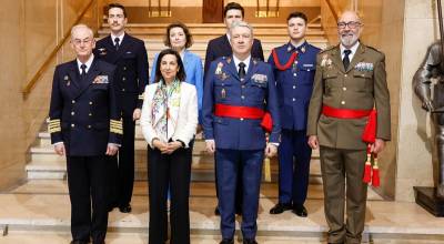 Acto de toma de posesi�n del teniente general Jer�nimo Dom�nguez
