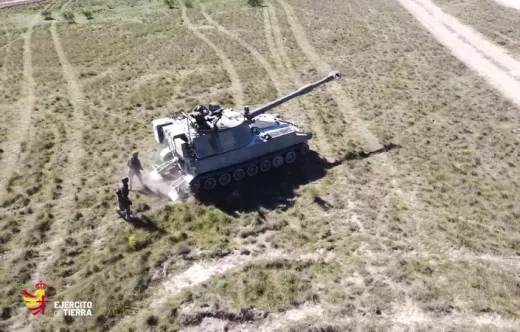 El Mando de Artiller�a de Campa�a del Ej�rcito de Tierra en el ejercicio GAZOLA 26.