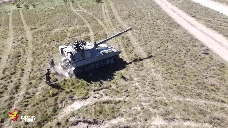 El Mando de Artiller�a de Campa�a del Ej�rcito de Tierra en el ejercicio GAZOLA 26.