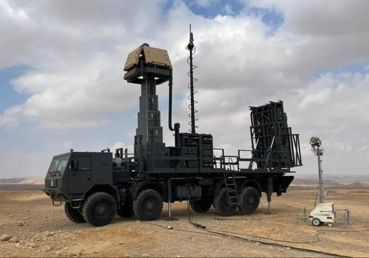 El sistema de defensa a�rea SPYDER (Foto Rafael)