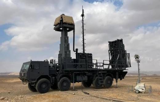 El sistema de defensa a�rea SPYDER (Foto Rafael)