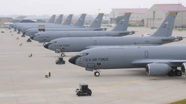 Boeing KC-135 Stratotanker de la USAF.