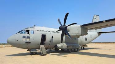 Avi�n C27J Spartan de la Fuerza A�rea del Per� (FAP) 