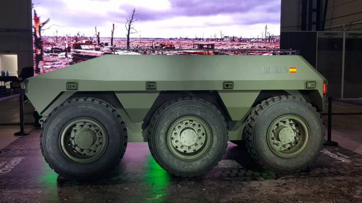 El UGV Taurus de Miriad Global (autor)