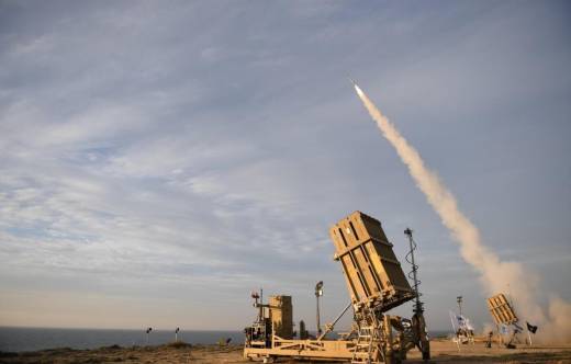 Sistema Iron Dome de Israel (foto Rafael)