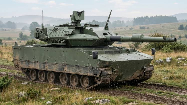 Carro de combate combate CFL-120 Karpat (foto FNSS)