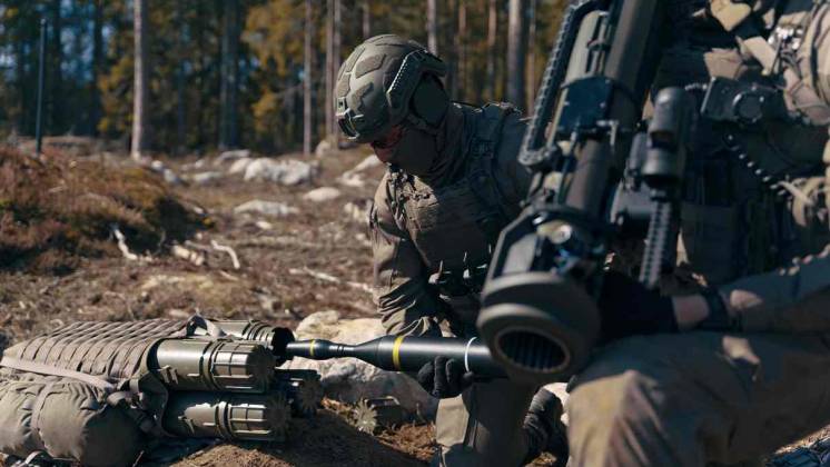 Munici�n antitanque Heat 758para el Carl-Gustaf (foto Saab)