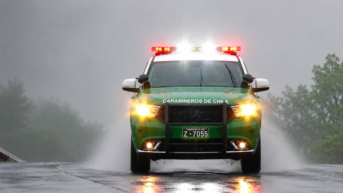 Patrulla Dodge Durango Police 4x2 de Carabineros de Chile.